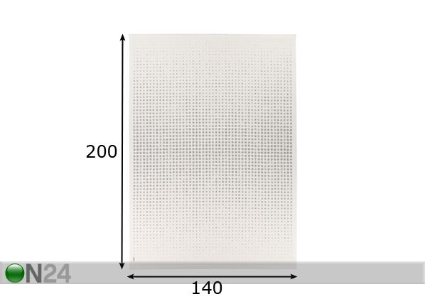 Narma newWeave® шенилловый ковер Helme white 140x200 cm размеры