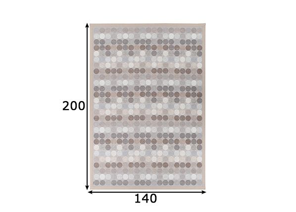 Narma newWeave® шенилловый ковер Pallika beige 140x200 cm размеры