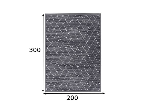 Narma newWeave® шенилловый ковер Vao grey 200x300 cm размеры