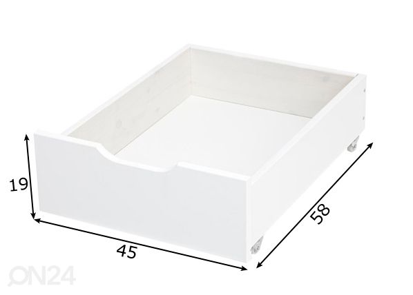 Premium ящик для кровати размеры