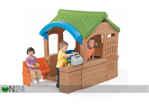 Step2 детский игровой домик с террасой