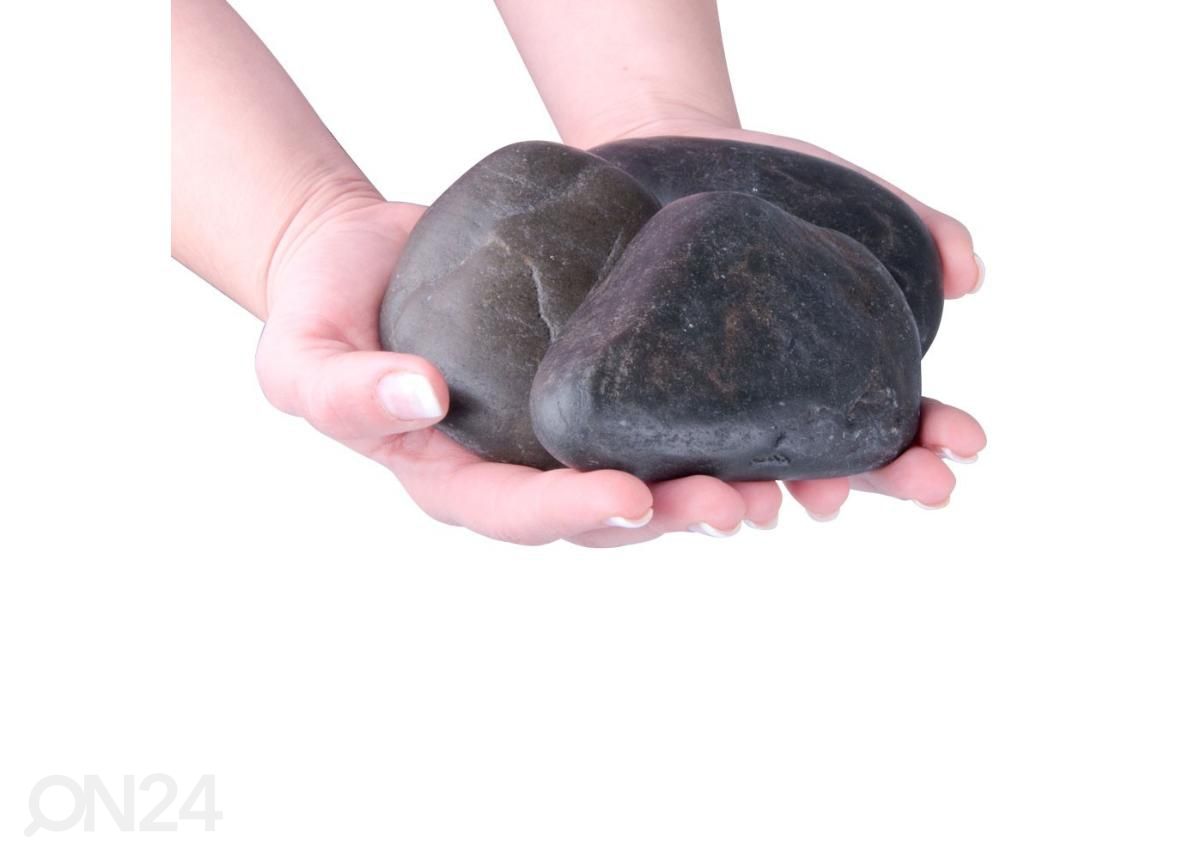Базальтовые камни для массажа inSPORTline 10-12 см – 3 шт увеличить
