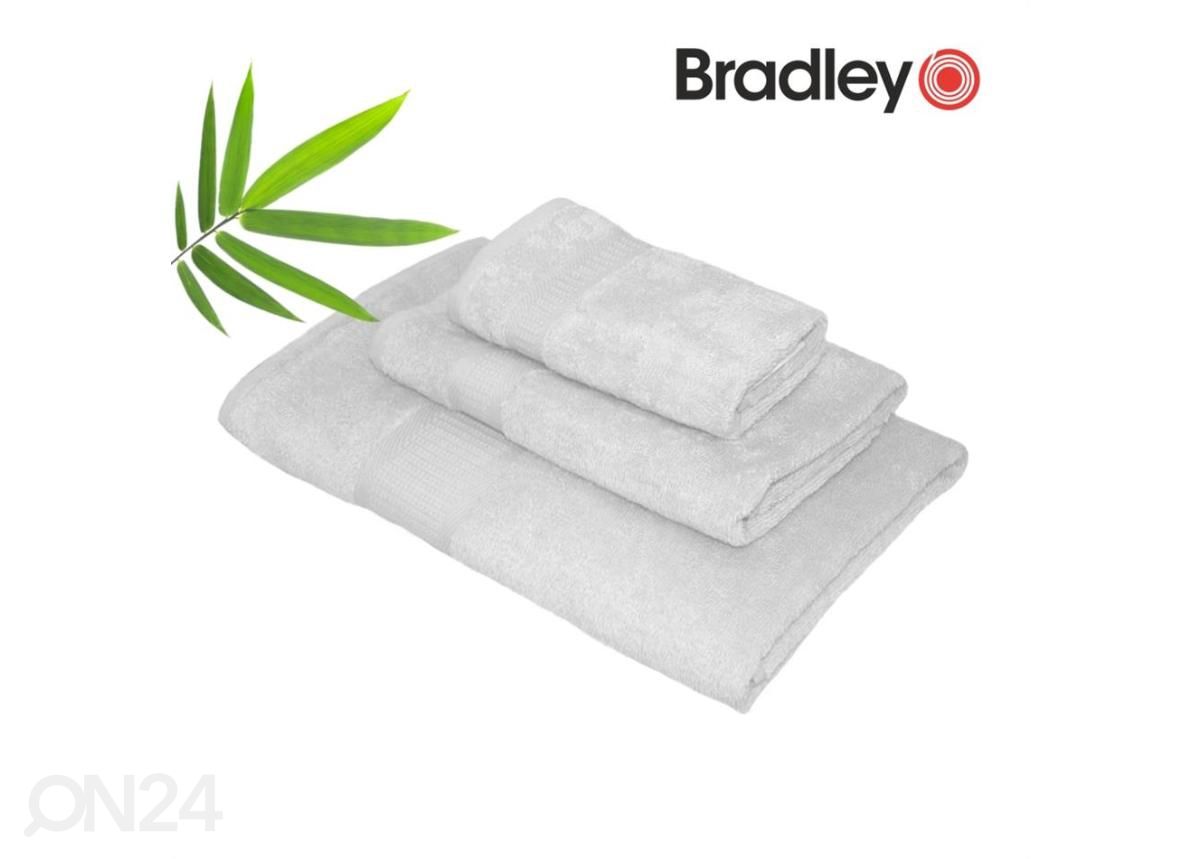 Бамбуковое полотенце 70x140 см, светло-серое увеличить