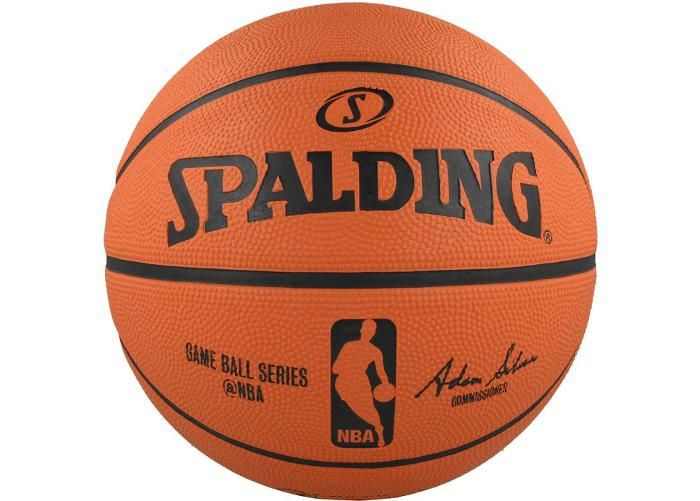 Баскетбольный мяч 7 Spalding NBA Gameball Replica резиновый увеличить