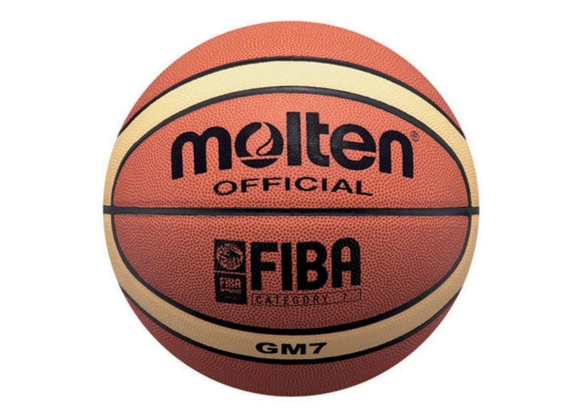Баскетбольный мяч Gm7 синтетическая кожа Molten увеличить