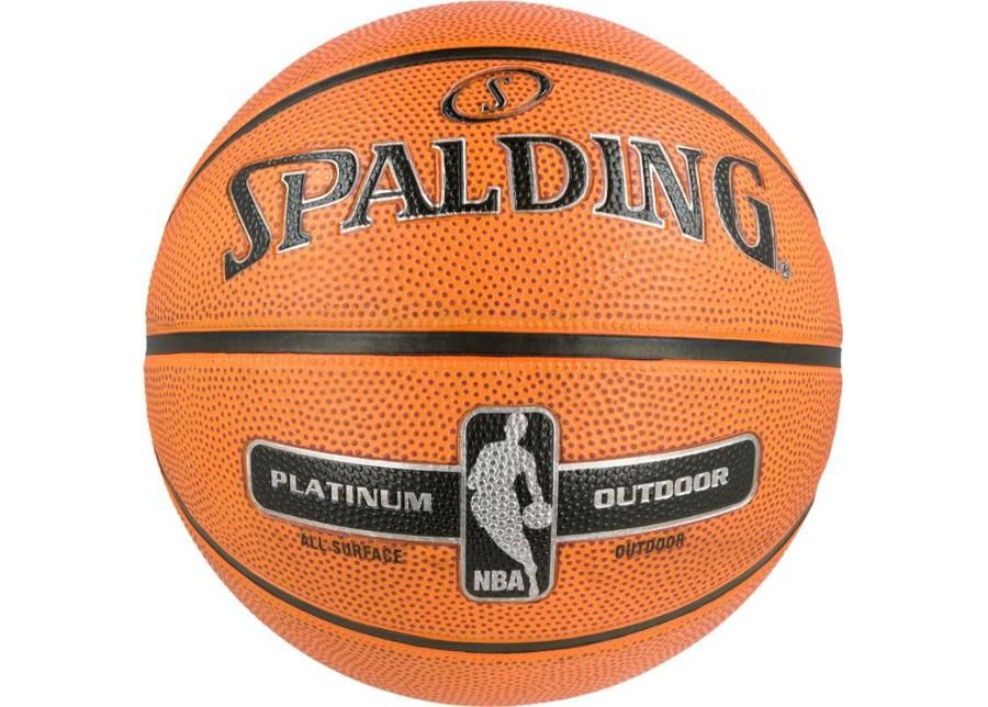 Баскетбольный мяч Spalding NBA Platinum Outdoor 2017 увеличить
