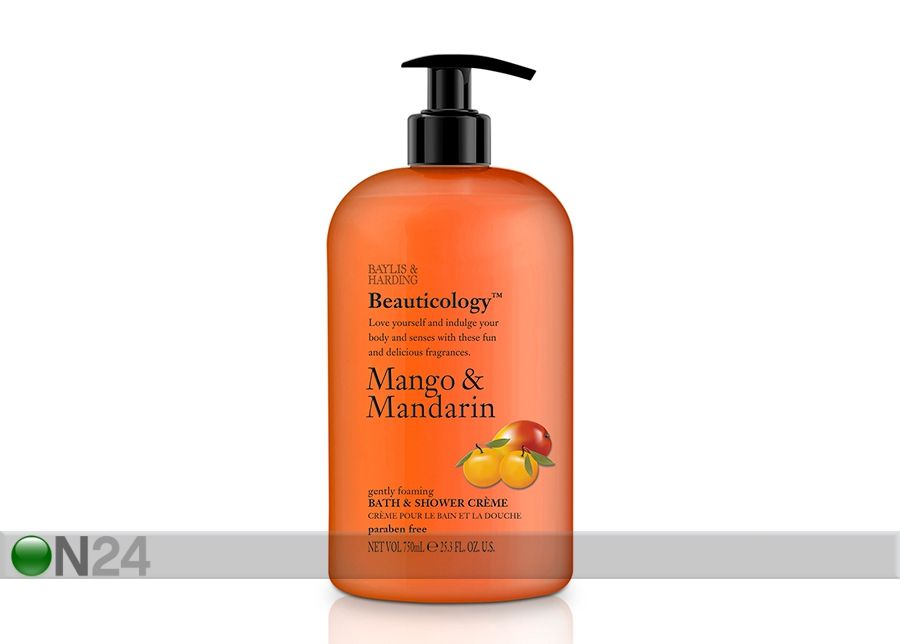 Гель для душа Beautycology манго и мандарин 750 ml увеличить