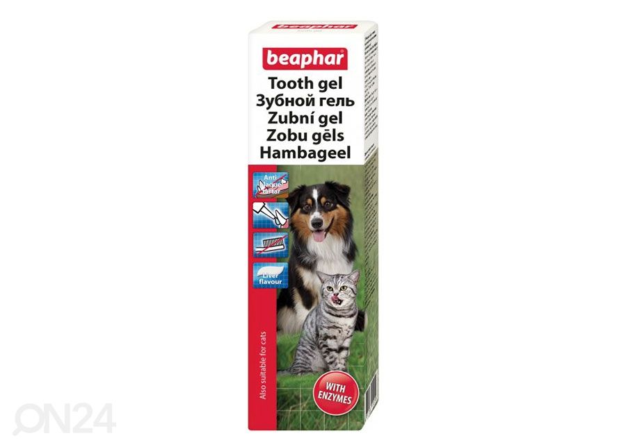 Гель для собак от зубного налёта Beaphar 100 г увеличить