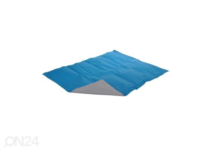 Двусторонний гелевый охлаждающий коврик для собак 65x50 см, синий/ серый увеличить