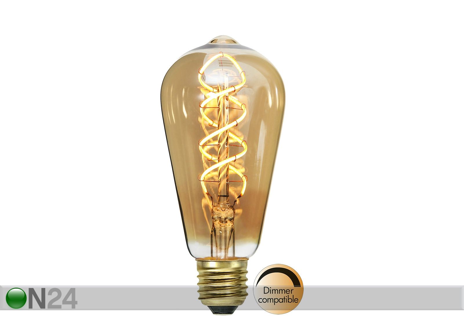Декоративная LED лампочка с цоколем E27, 3 Вт увеличить
