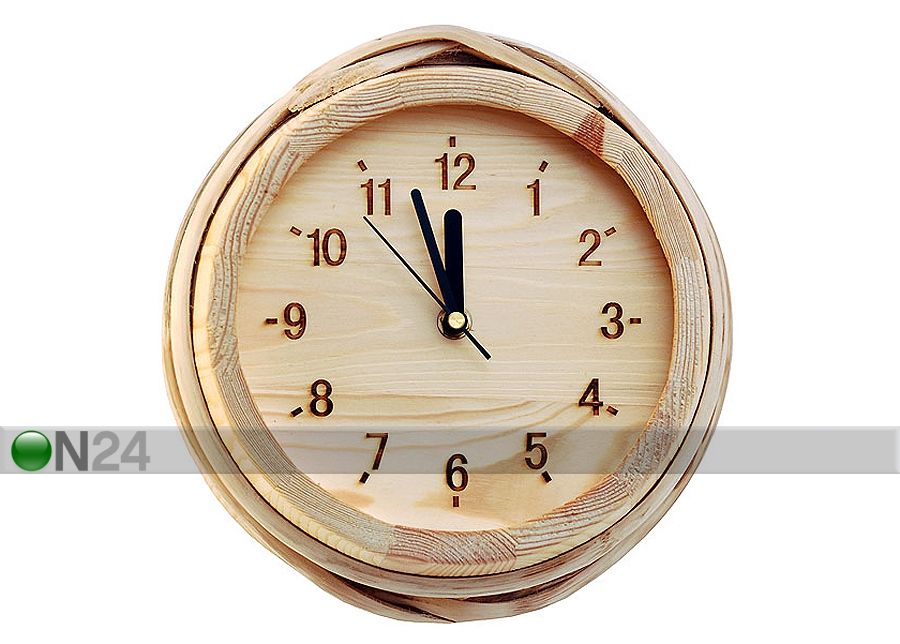Деревянные часы Ø20 cm увеличить