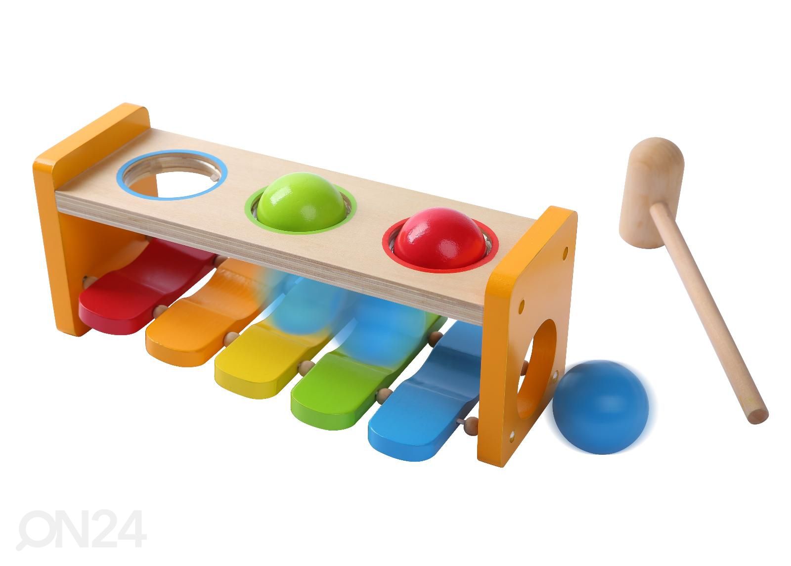 Деревянный ксилофон с мячиками Gerardo's Toys увеличить