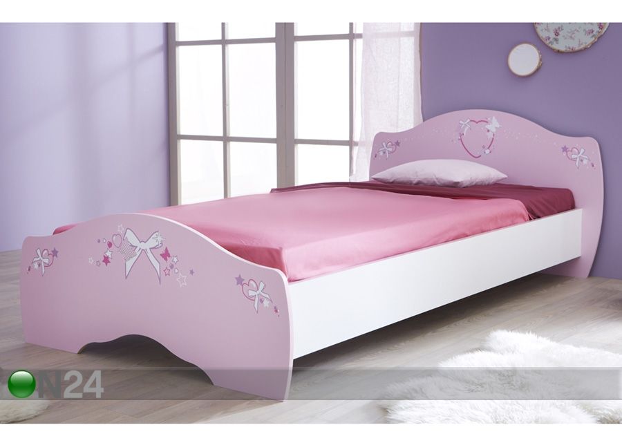Детская кровать Papillon + матрас Inter Bonnel 90x190 cm увеличить