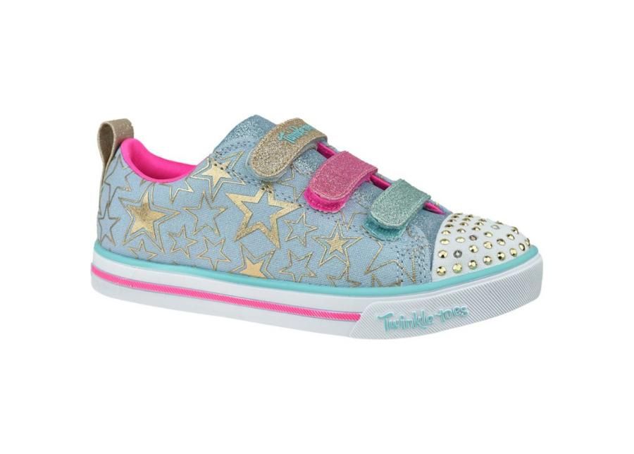 Детская повседневная обувь Skechers Sparkle Lite-Stars The Limit Jr 314036L-LBMT увеличить