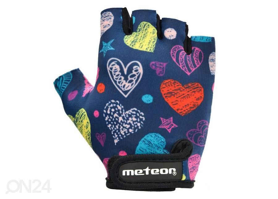 Детские велосипедные перчатки Meteor Jr XS увеличить