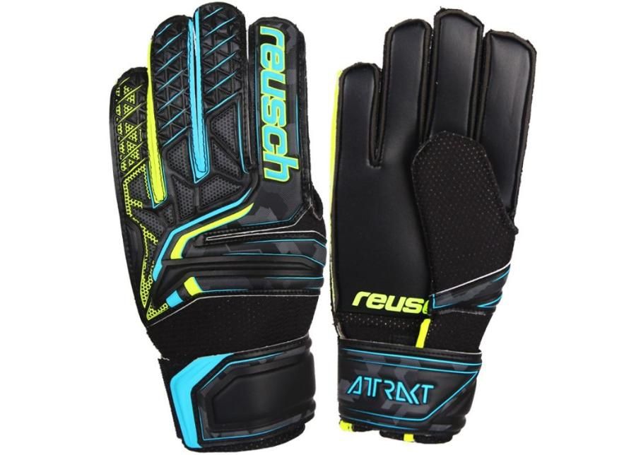 Детские вратарские перчатки Reusch Attrakt SD Open Cuff Jr увеличить