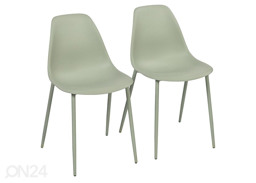 Детские стулья 2 шт, зеленые увеличить