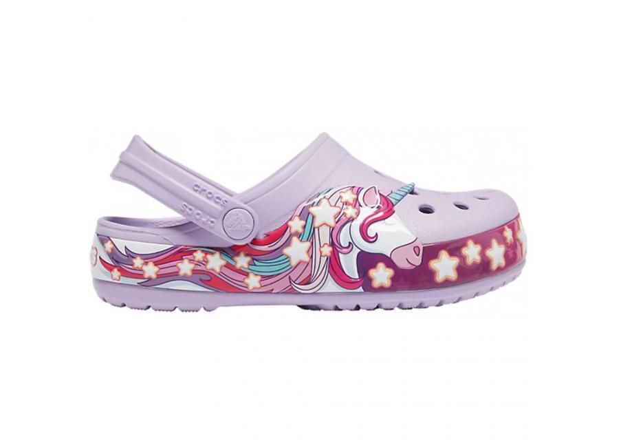 Детские шлепанцы Crocs FunLab Unicorn Band Cg Jr увеличить