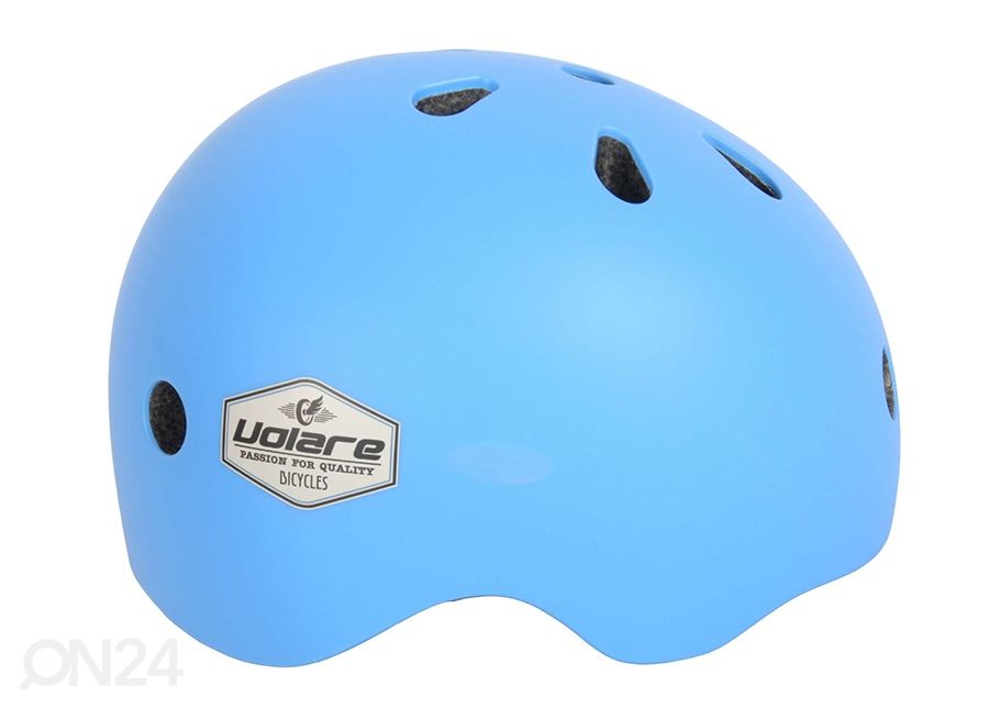 Детский велосипедный шлем синий 51-55 см увеличить