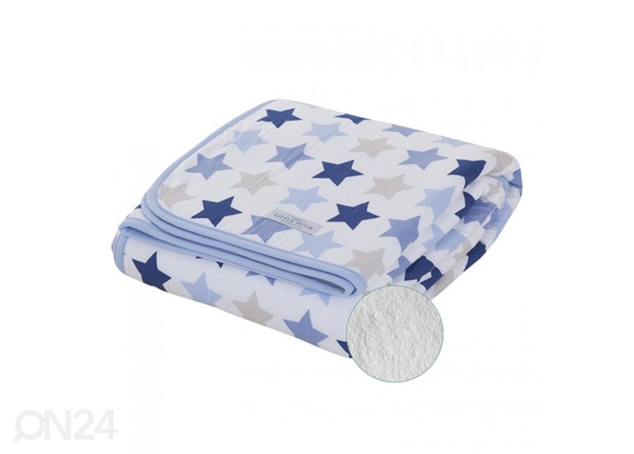 Детское одеяло Mixed Stars Blue 110x140 см увеличить