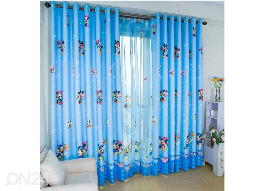 Дизайнерские шторы Disney Blue 300x250 cm увеличить