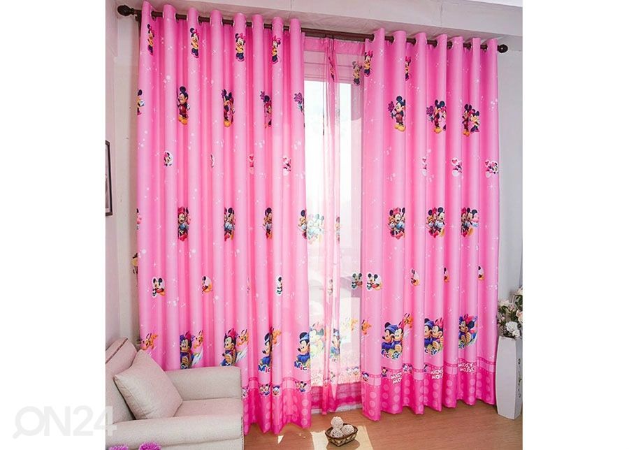 Дизайнерские шторы Disney Pink 300x250 cm увеличить