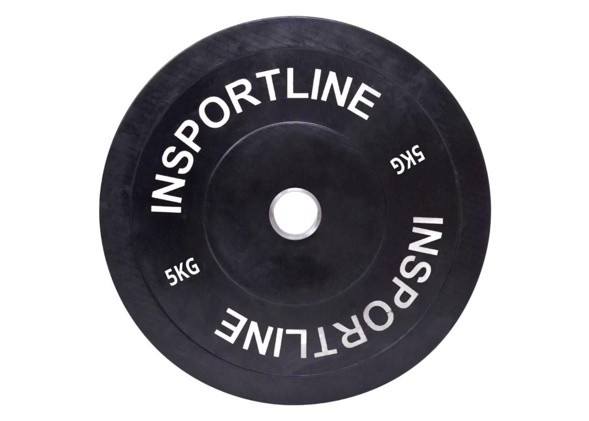 Диск из резины Bumper Plate 5кг inSPORTline увеличить