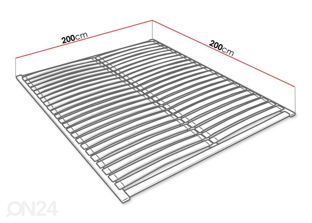 Дно кровати 200x200 cm увеличить размеры