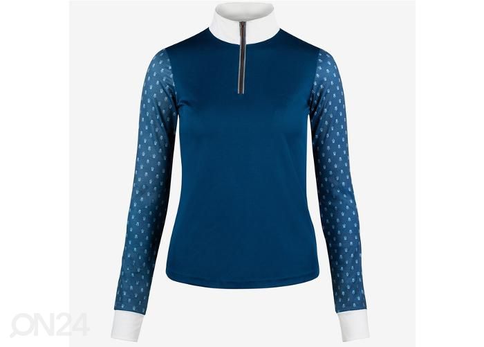 Женская блузка для соревнований по верховой езде paige 38, синяя увеличить
