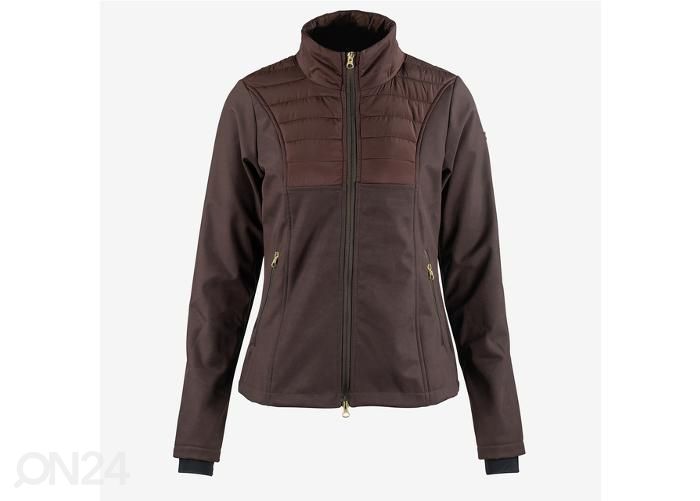 Женская гибридная куртка софтшелл maeve 36 коричневый увеличить