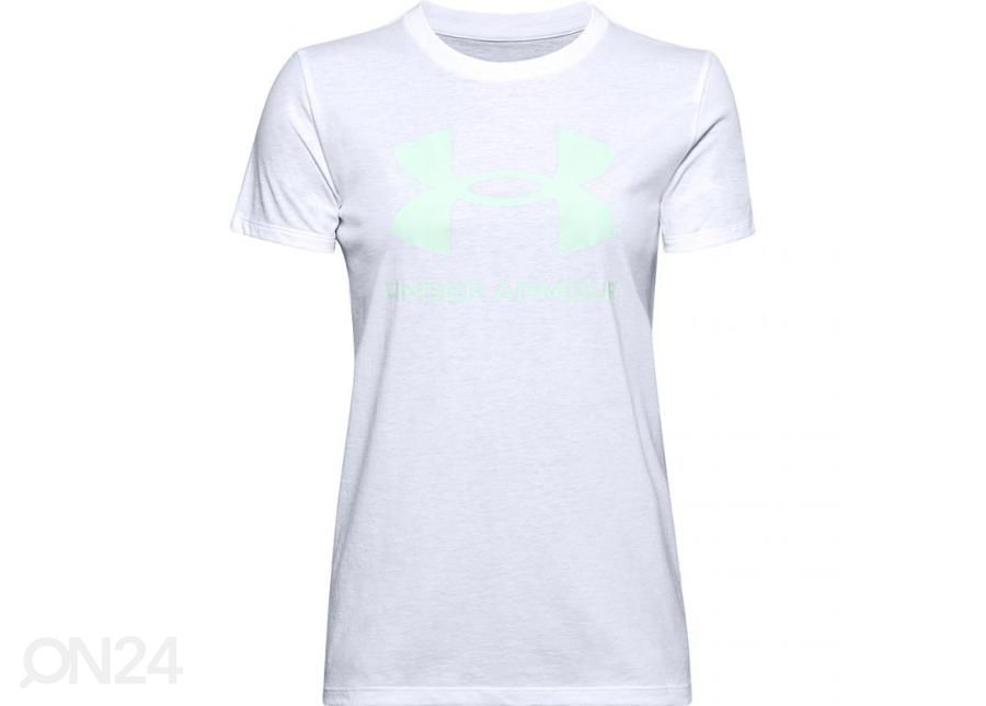 Женская спортивная футболка Under Armour Live Sportstyle Graphic Ssc W 1356305 100 увеличить