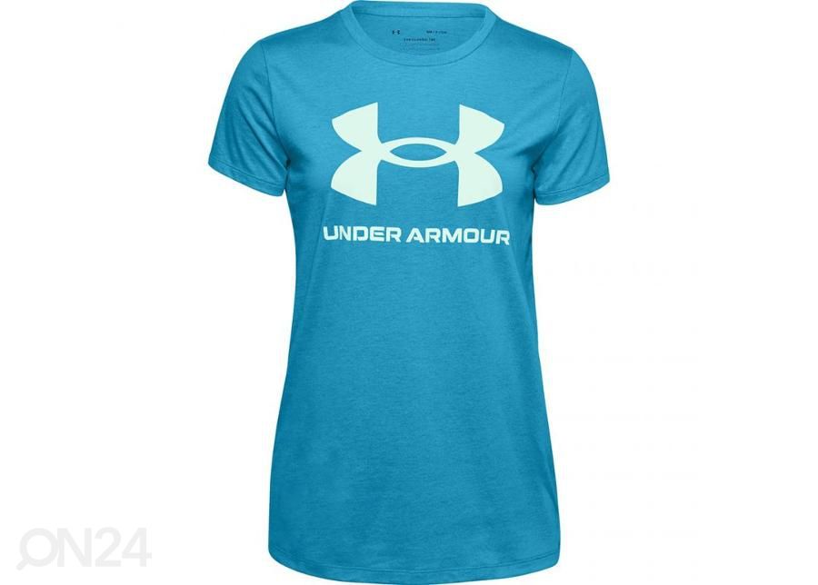 Женская спортивная футболка Under Armour Live Sportstyle Graphic Ssc W 1356305 431 увеличить