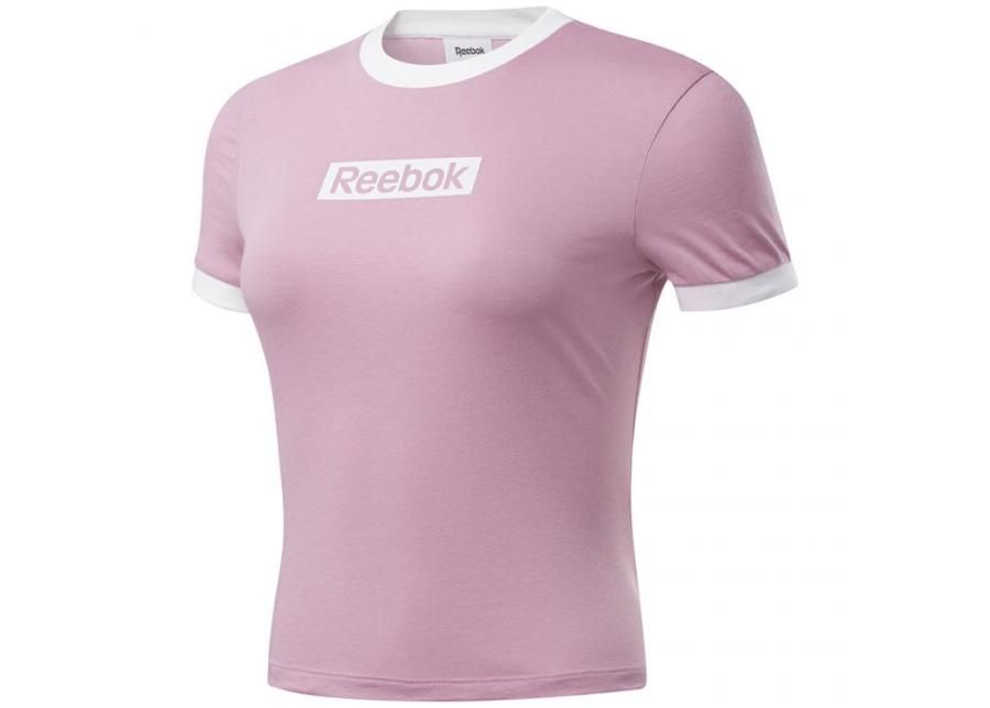 Женская футболка Reebok Training Essentials Linear Logo Tee W FJ2722 увеличить