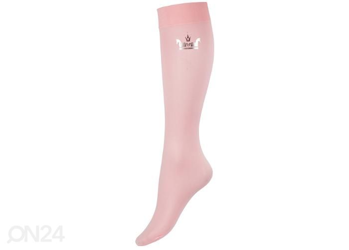 Женские носки для верховой езды тонкие 39-41, розовый/ серебристый увеличить