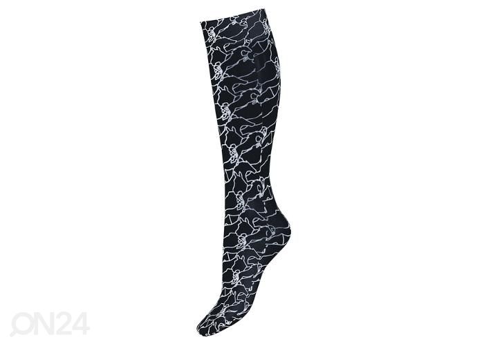 Женские носки для верховой езды 36-38 темно-синий / белый увеличить