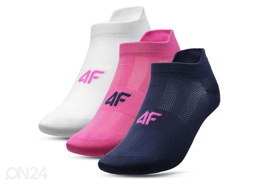 Женские тренировочные носки 4F 3-пары увеличить