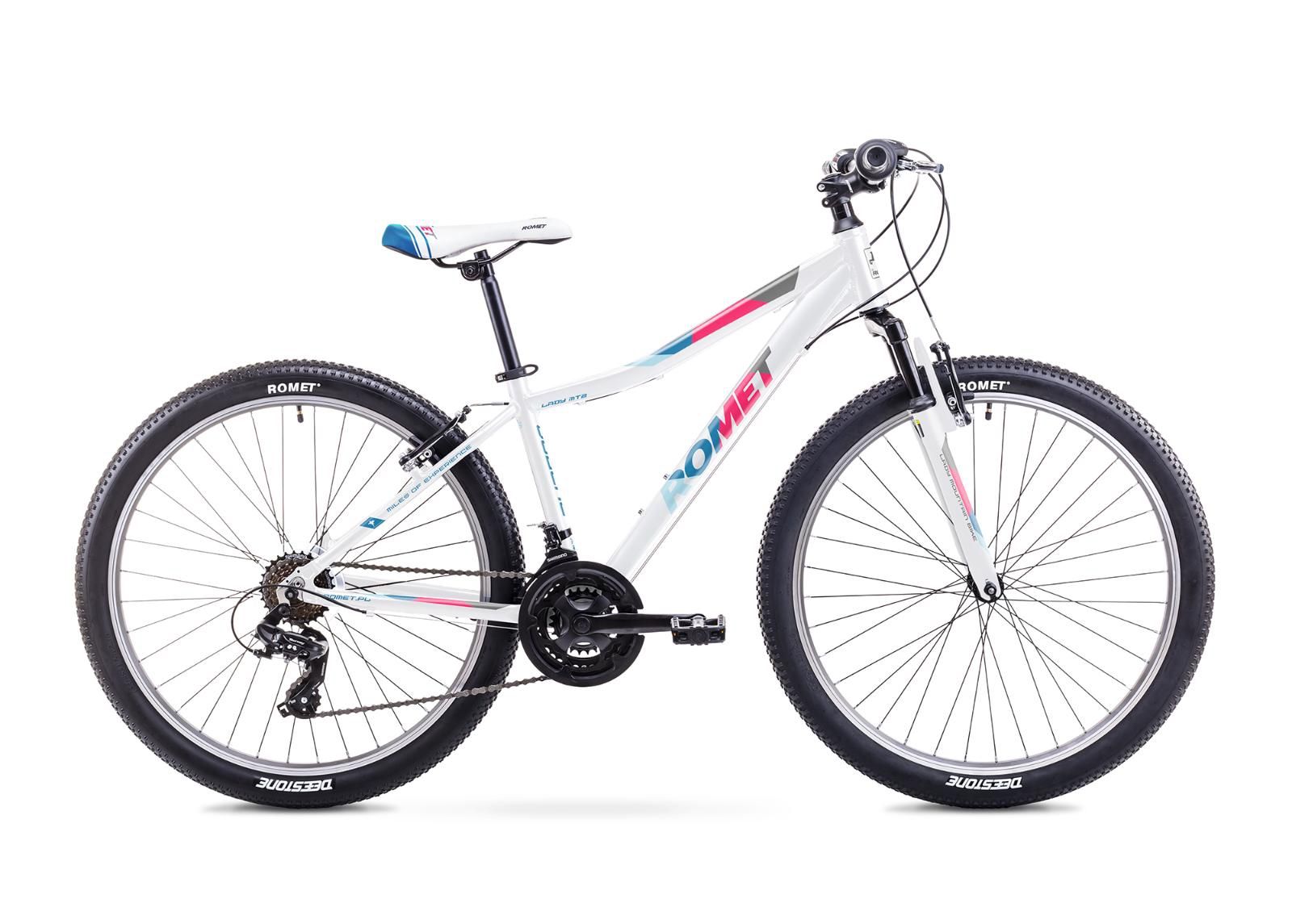 Женский горный велосипед 19 L JOLENE 26 сине-белый увеличить