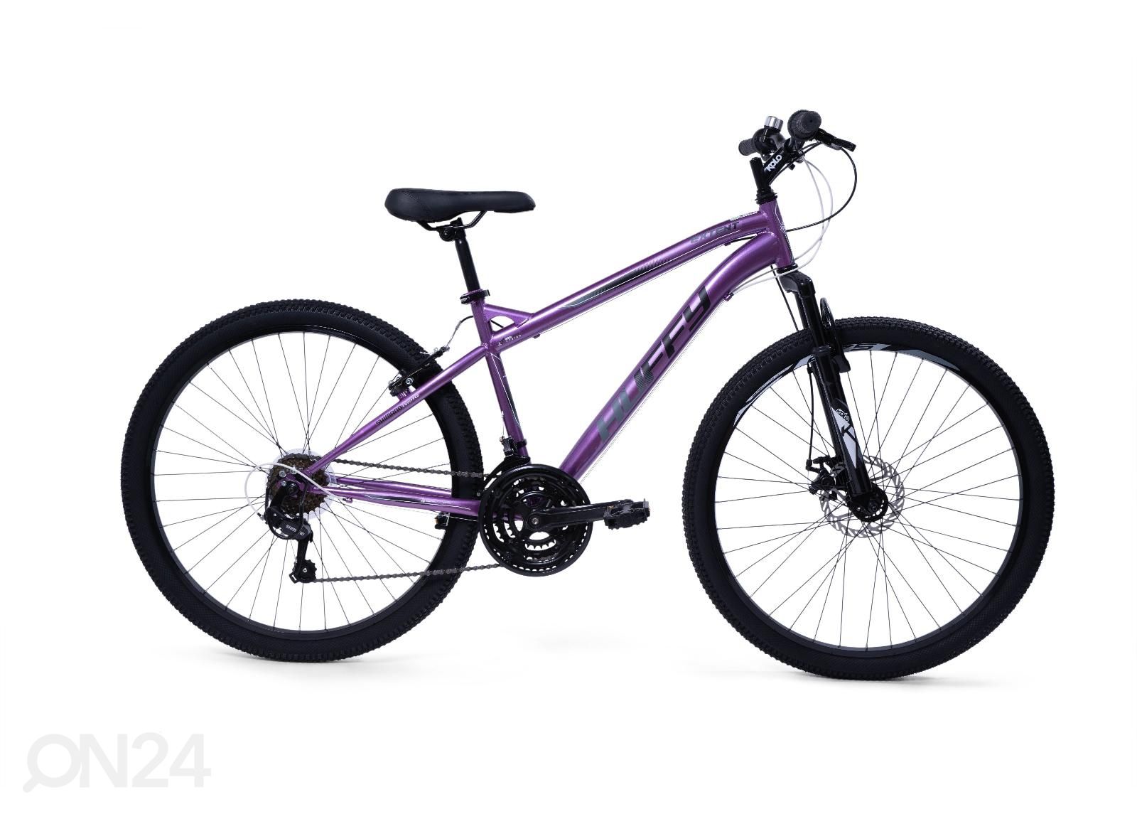 Женский и детский горный велосипед 27.5 дюймов Huffy Extent Gloss фиолетовый увеличить
