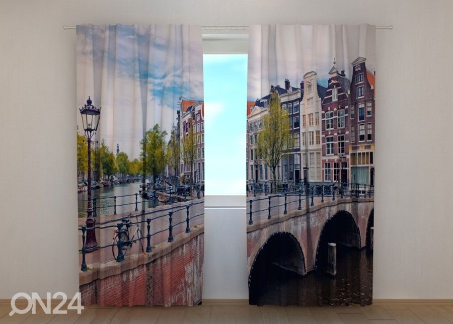 Затемняющая штора Bridge in Amsterdam 240x220 см увеличить