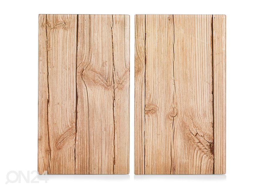 Защита от брызг на плиту Wood 52x30 см 2 шт увеличить