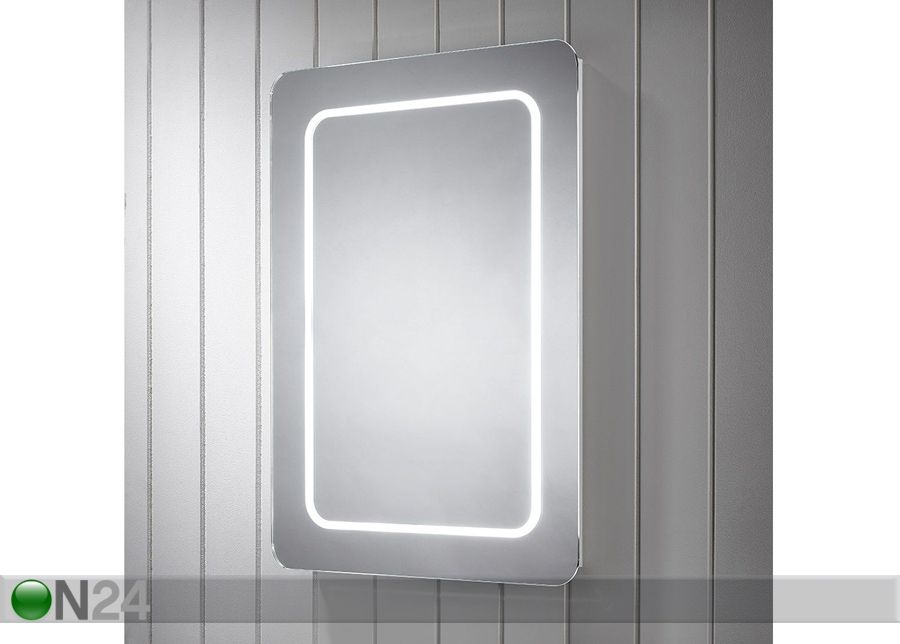 Зеркало с LED подсветкой Grace 70x50 см увеличить