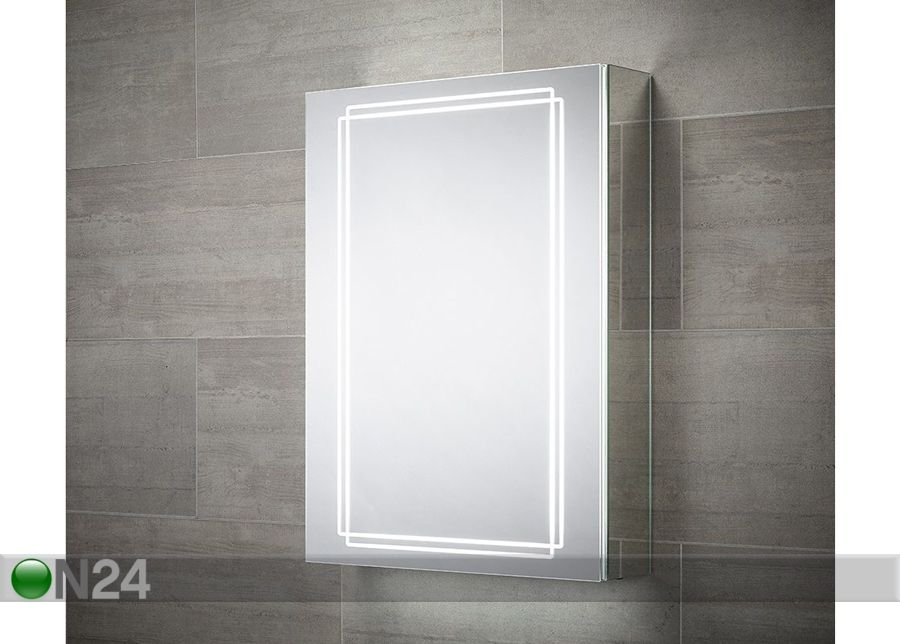 Зеркальный шкаф с LED-подсветкой Harlow 70x50 см увеличить