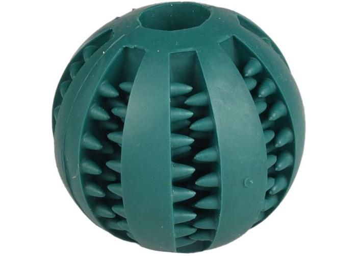 Игрушка для собак, резиновый мяч с запахом мяты 7 см увеличить