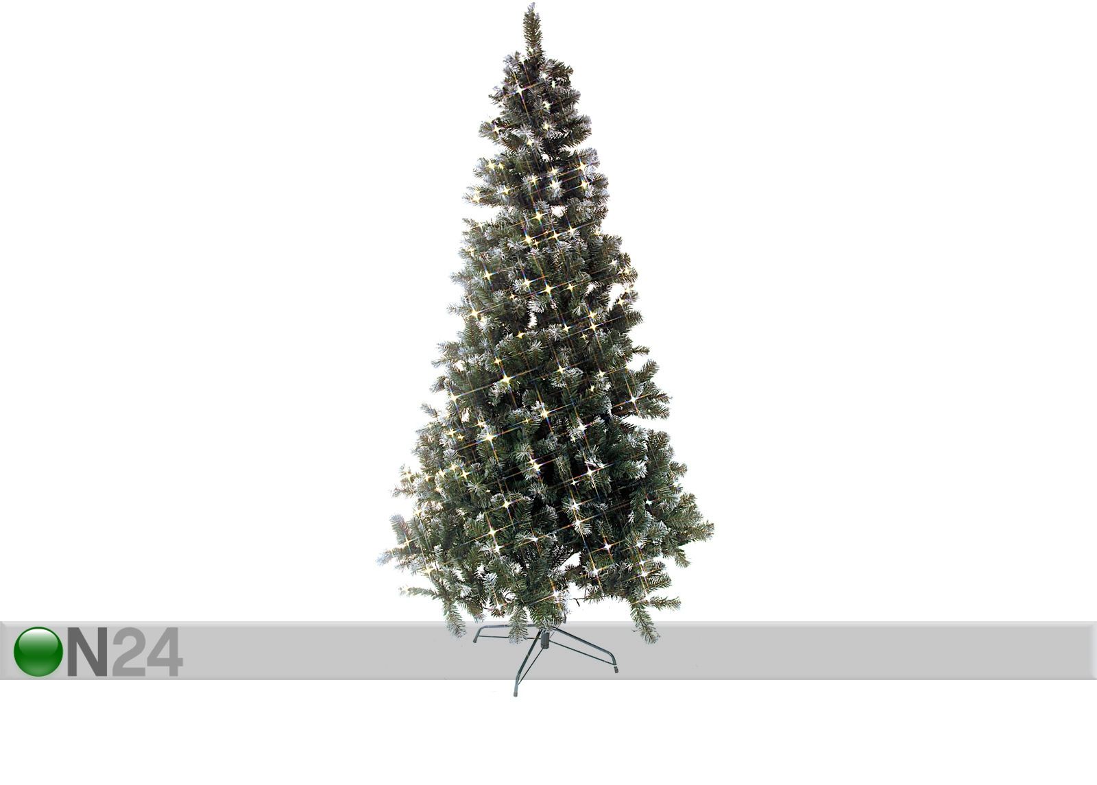 Искусственная елка со снегом и LED лампами Edmondon 225 см увеличить