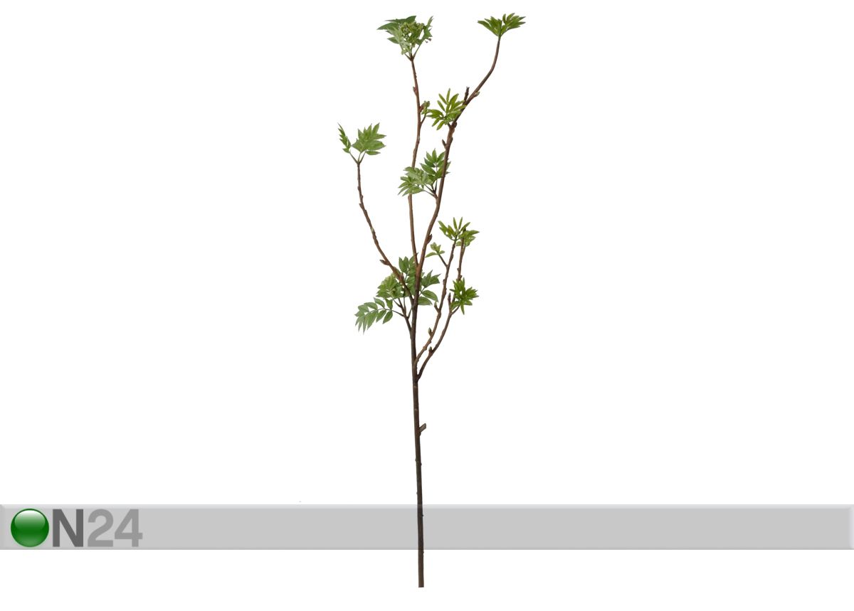 Искусственный цветок Рябина зелёная ветка 105 cm увеличить