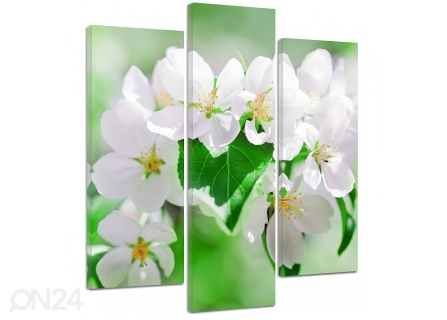 Картина из 3-частей Cherry blossoms 2 3D 90x80 см увеличить