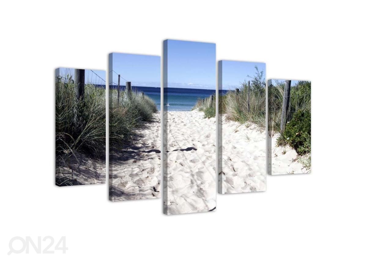 Картина из 5-частей Path Through the Dunes 100x70 см увеличить