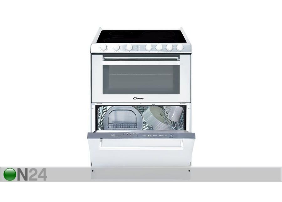 Керамическая плита/ посудомоечная машина Candy TRIO9503/1W увеличить