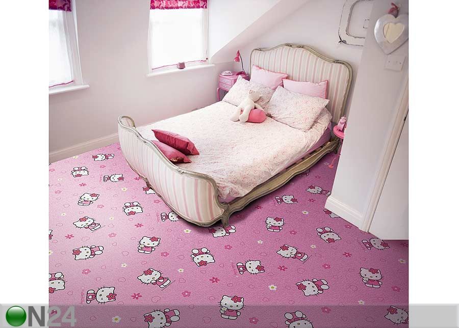 Ковер в детскую Hello Kitty 150x200 см увеличить