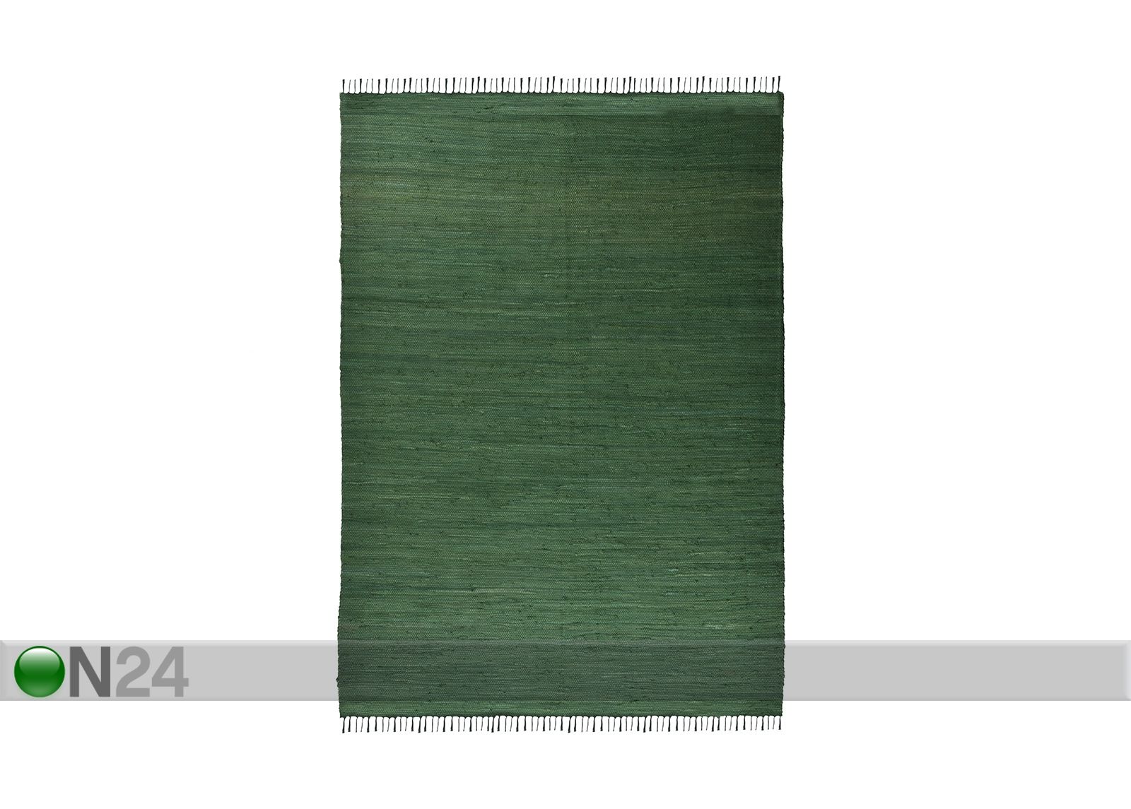 Ковер Happy Cotton Uni 60x120 см, темно-зеленый увеличить